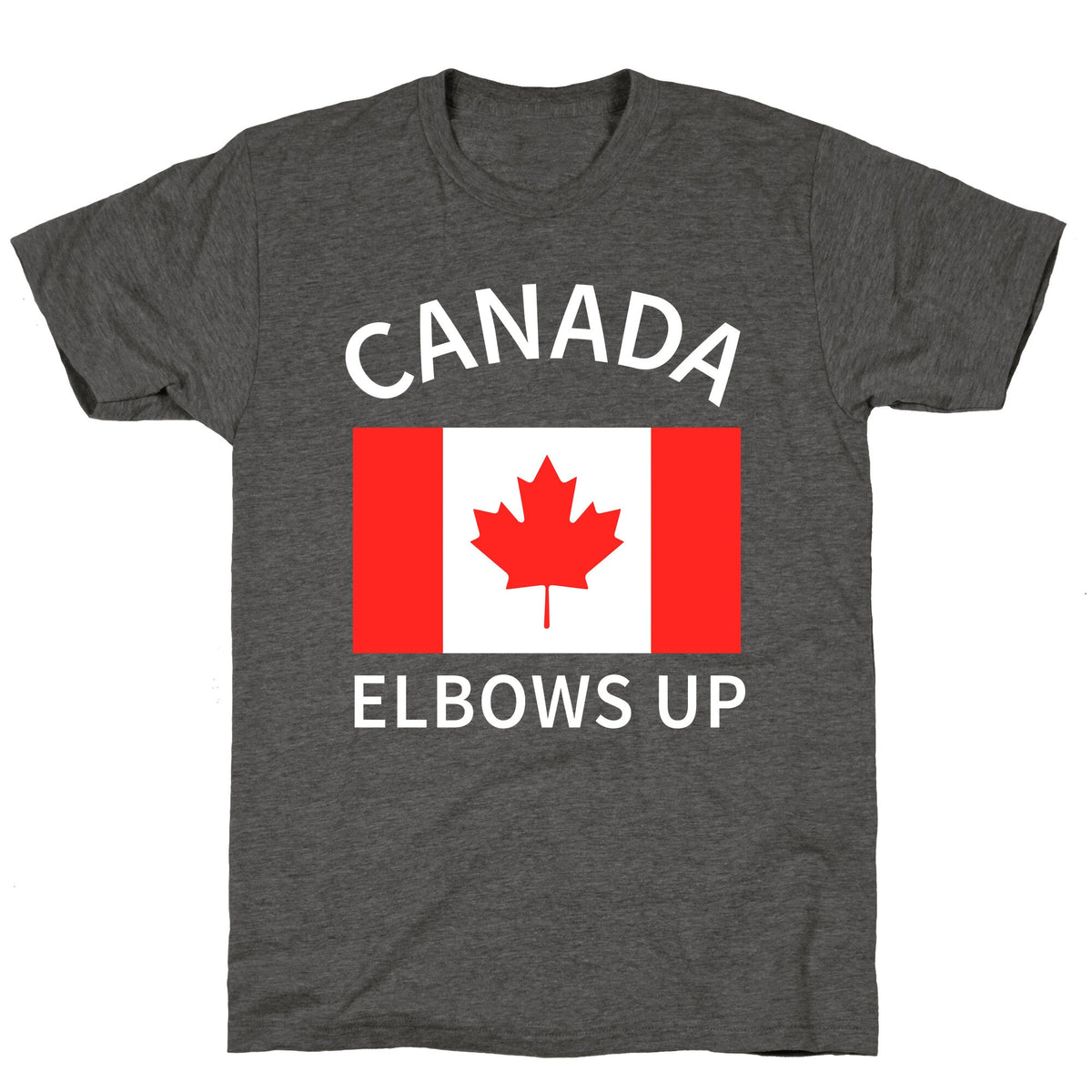 Elbows Up Canada Unisex Triblend Tee Unisex