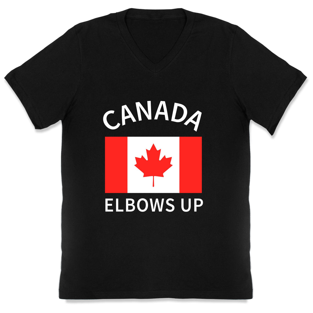 Elbows Up Canada V-Neck Unisex