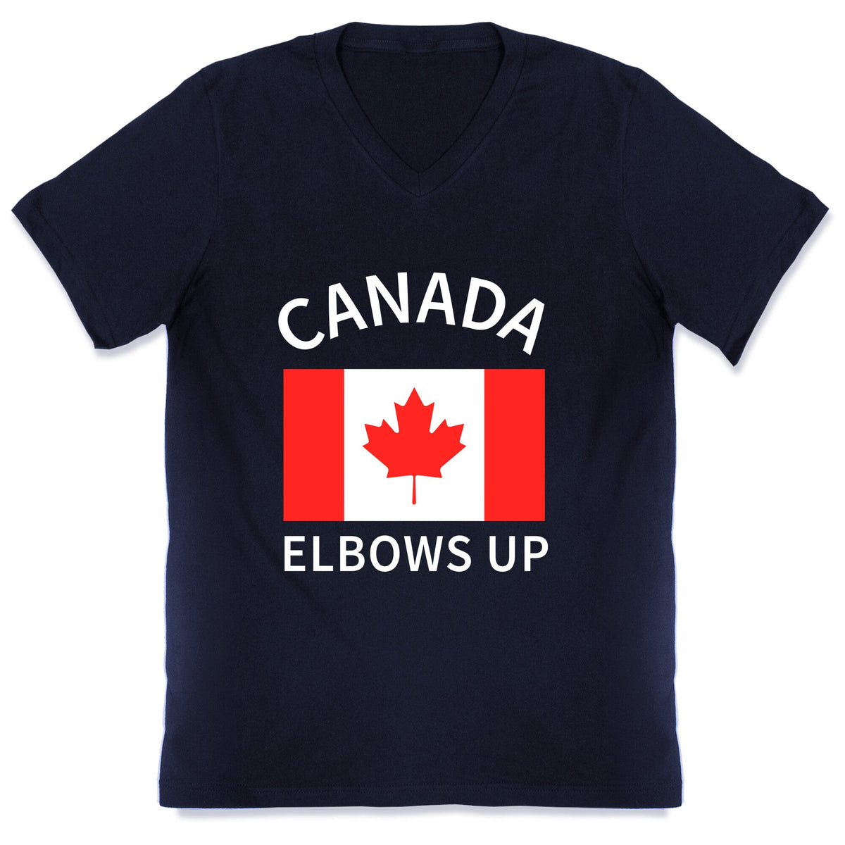 Elbows Up Canada V-Neck Unisex