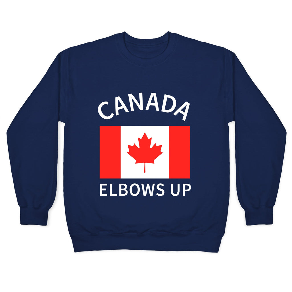Elbows Up Canada Crewneck Unisex
