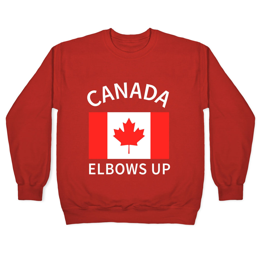 Elbows Up Canada Crewneck Unisex