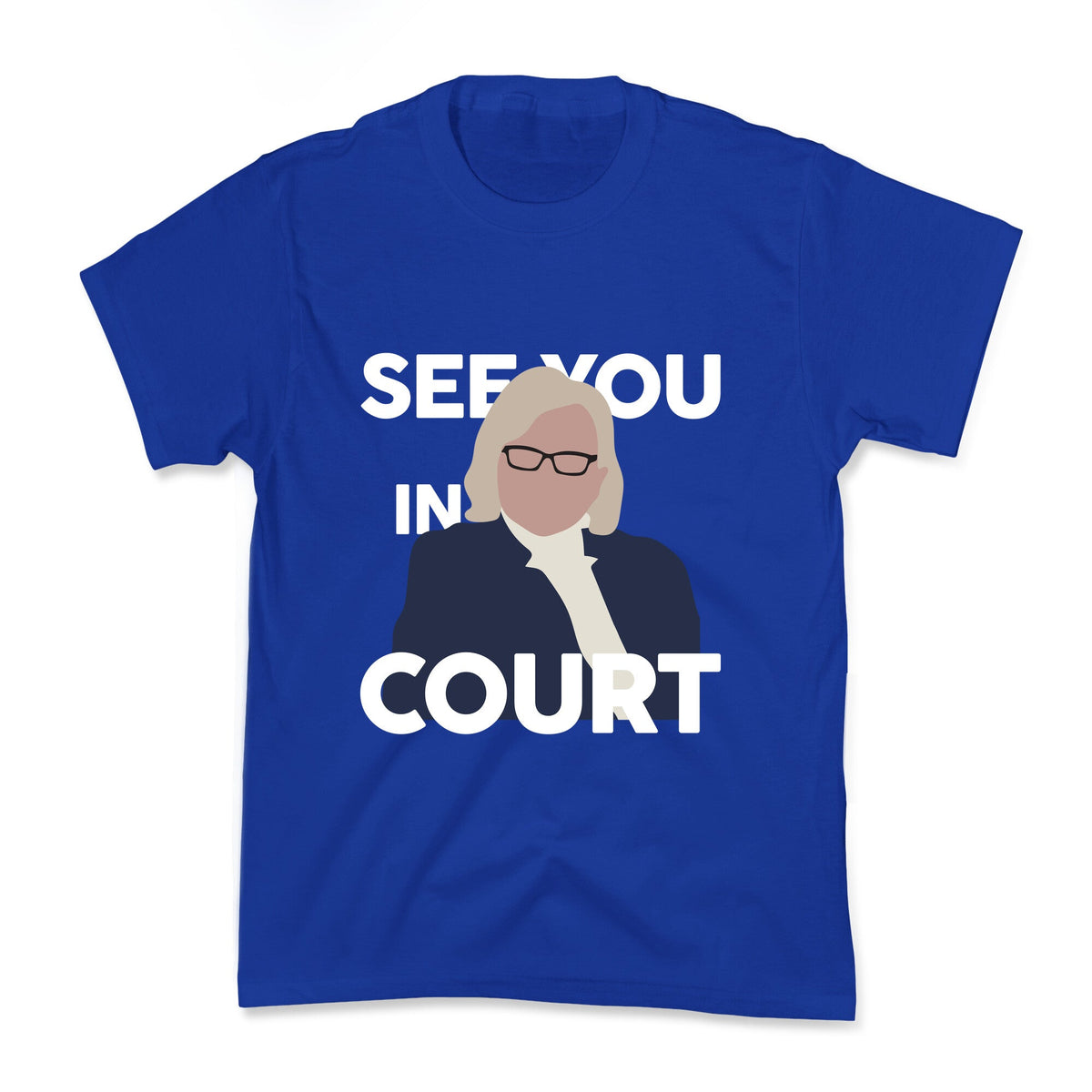 Governor Janet Mills See You In Court Kids Tee Unisex