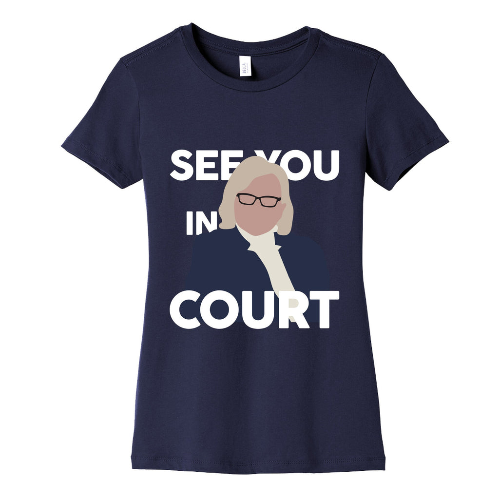 Governor Janet Mills See You In Court Womens Cotton Tee Unisex
