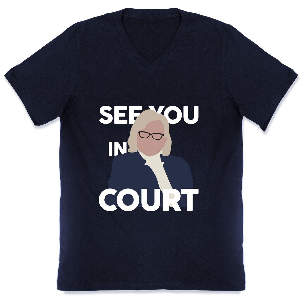 Governor Janet Mills See You In Court V-Neck Unisex