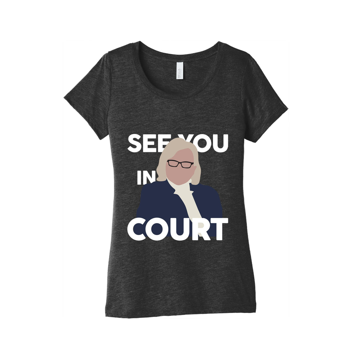 Governor Janet Mills See You In Court Womens Triblend Tee Unisex