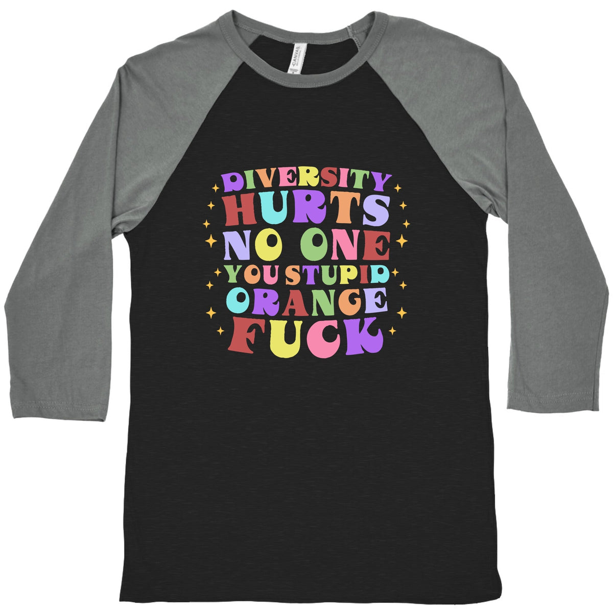 Diversity Hurts No One Baseball Tee Unisex