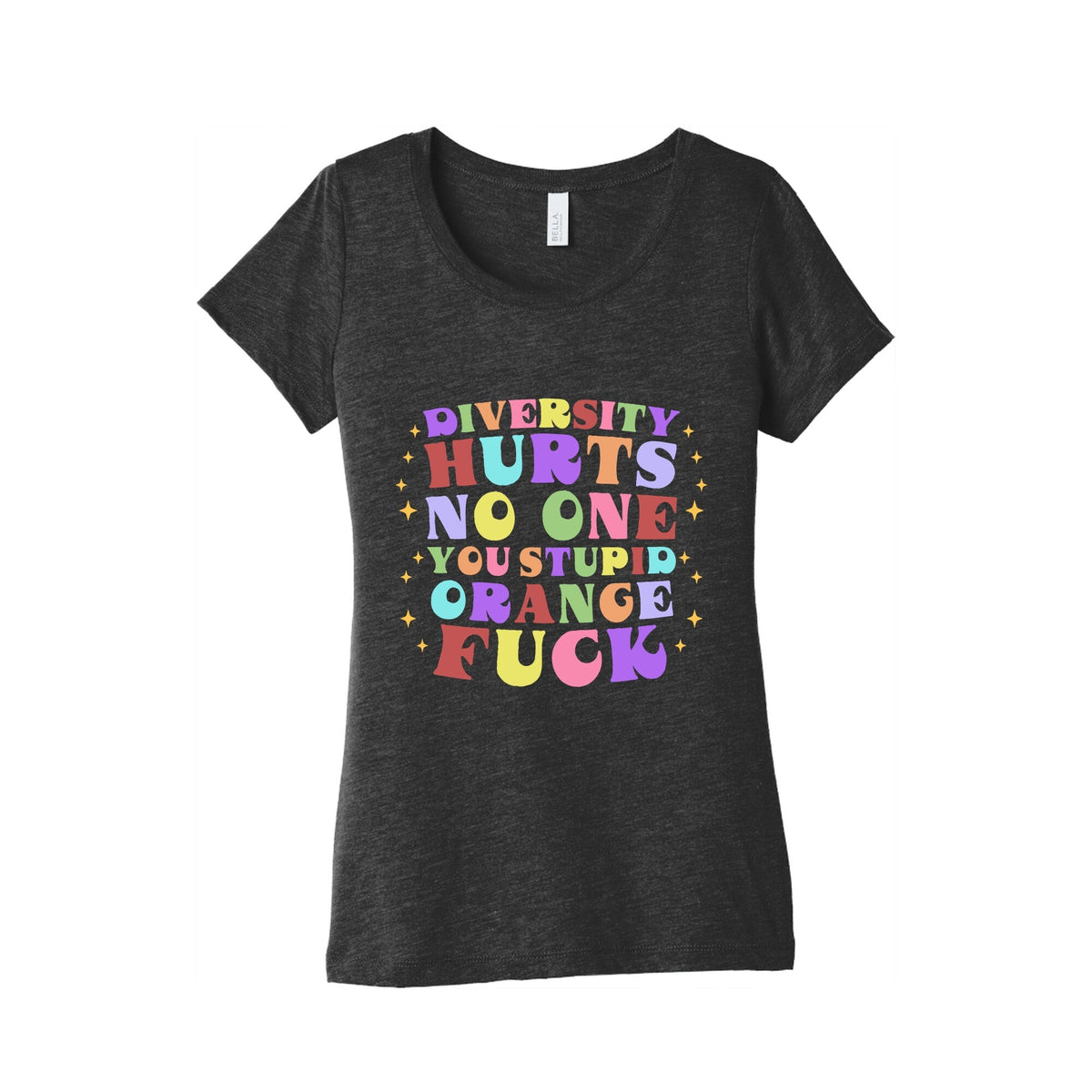 Diversity Hurts No One Womens Triblend Tee Unisex