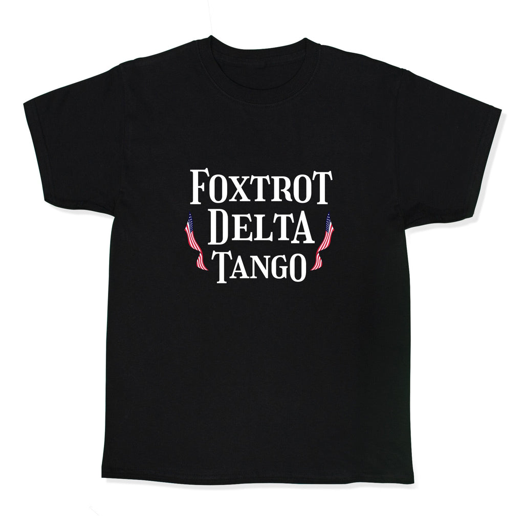 Foxtrot Delta Tango Kids Tee Unisex