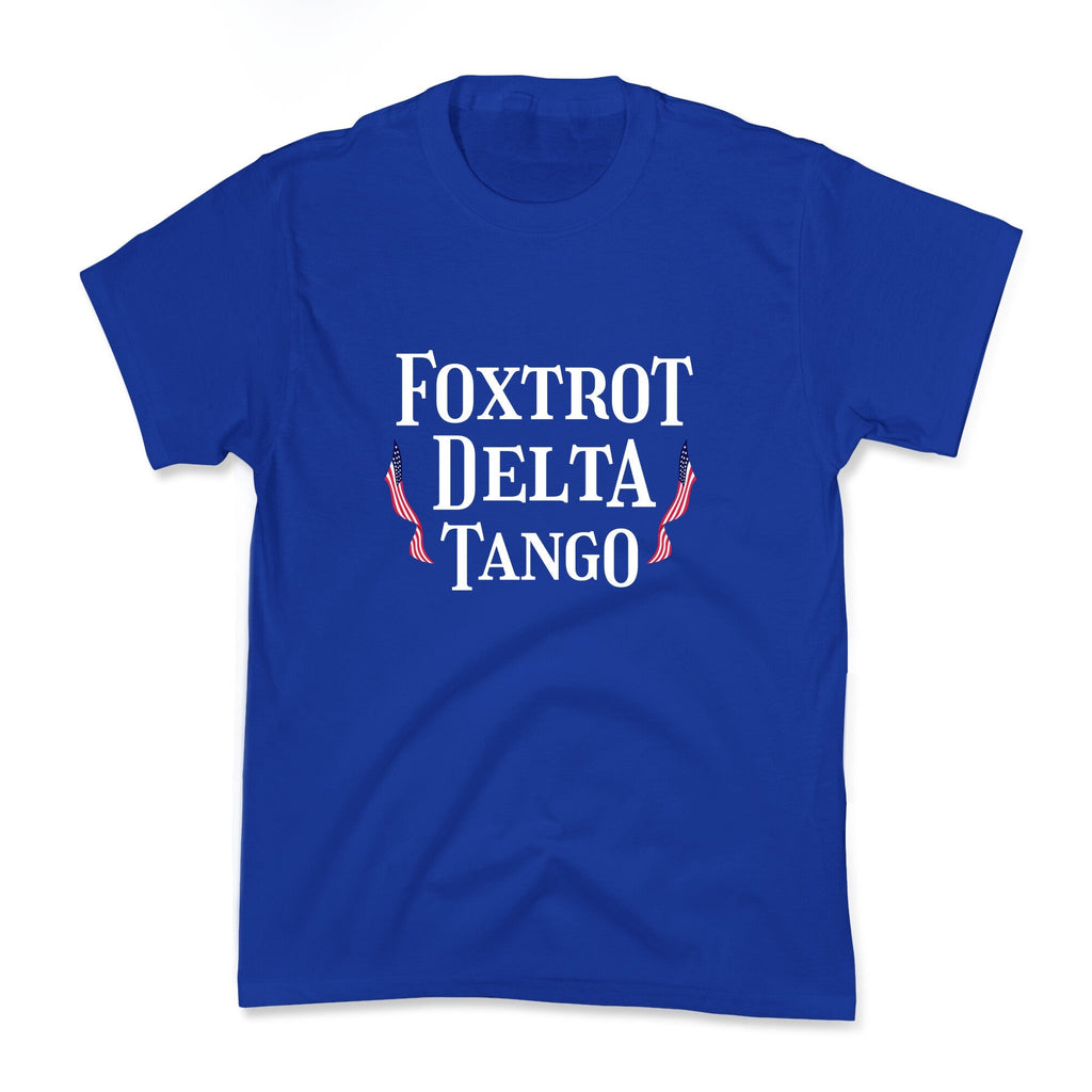 Foxtrot Delta Tango Kids Tee Unisex