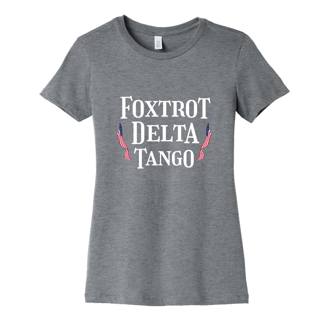 Foxtrot Delta Tango Womens Cotton Tee Unisex