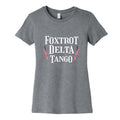 Foxtrot Delta Tango Womens Cotton Tee Unisex