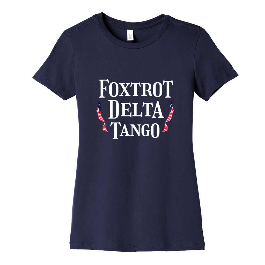 Foxtrot Delta Tango Womens Cotton Tee Unisex