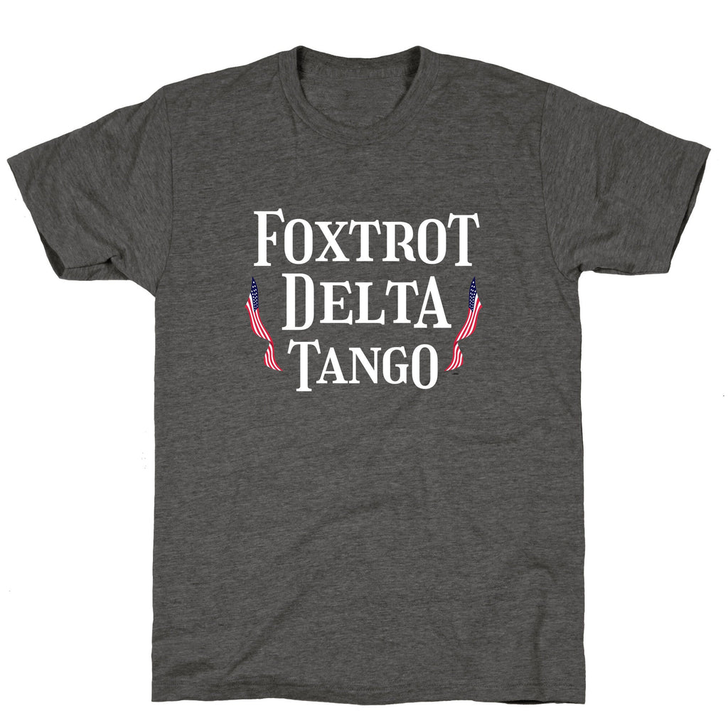 Foxtrot Delta Tango Unisex Triblend Tee Unisex