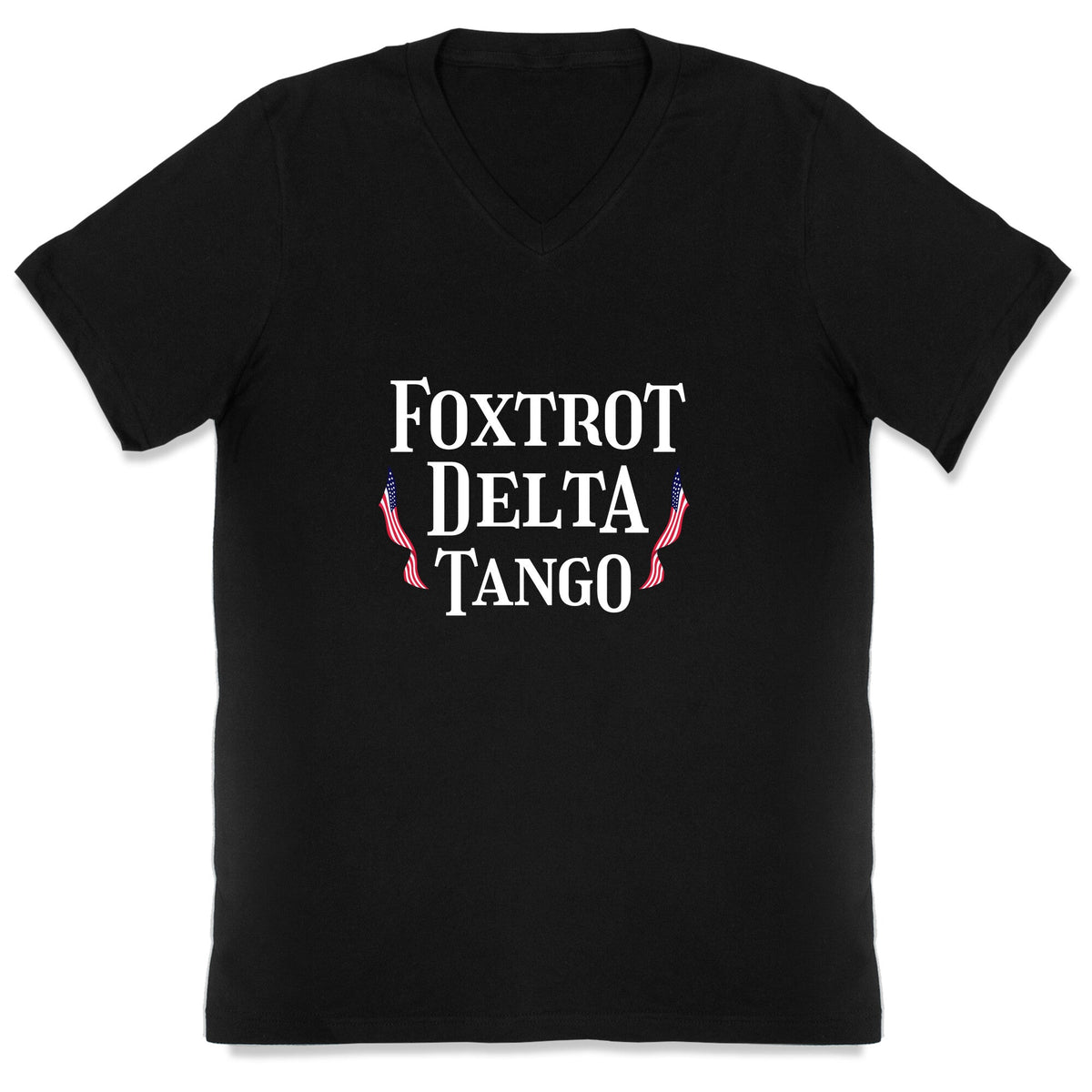Foxtrot Delta Tango V-Neck Unisex