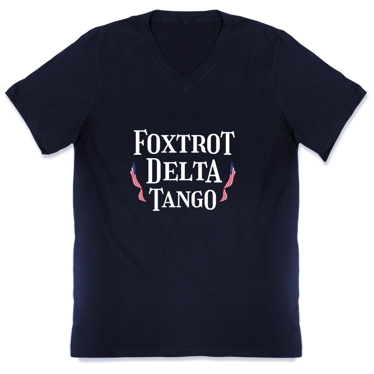 Foxtrot Delta Tango V-Neck Unisex