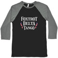 Foxtrot Delta Tango Baseball Tee Unisex