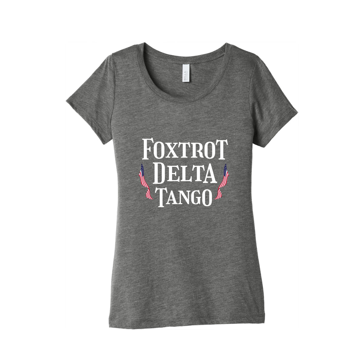 Foxtrot Delta Tango Womens Triblend Tee Unisex