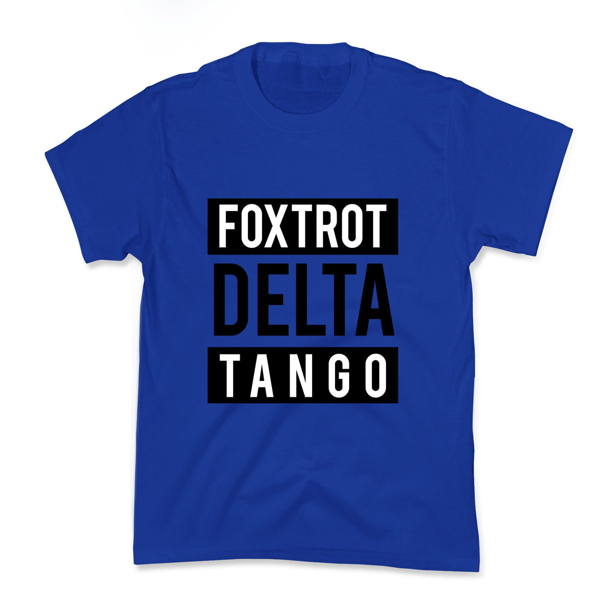 FDT Foxtrot Delta Tango Kids Tee Unisex