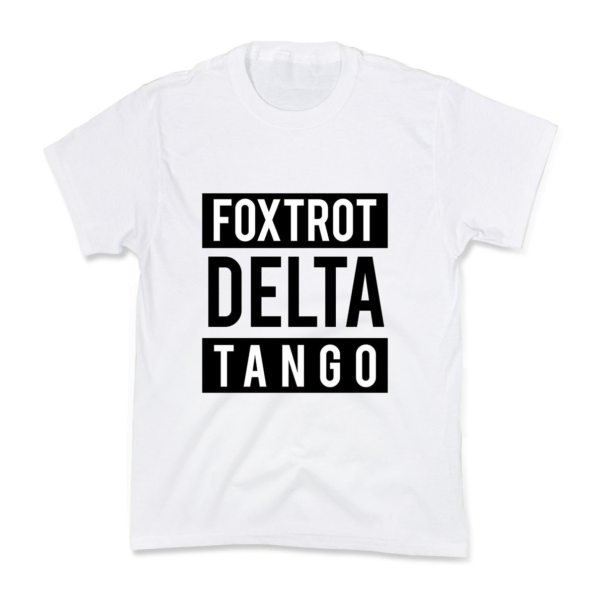FDT Foxtrot Delta Tango Kids Tee Unisex