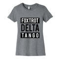 FDT Foxtrot Delta Tango Womens Cotton Tee Unisex