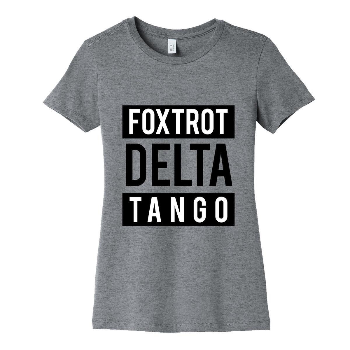 FDT Foxtrot Delta Tango Womens Cotton Tee Unisex