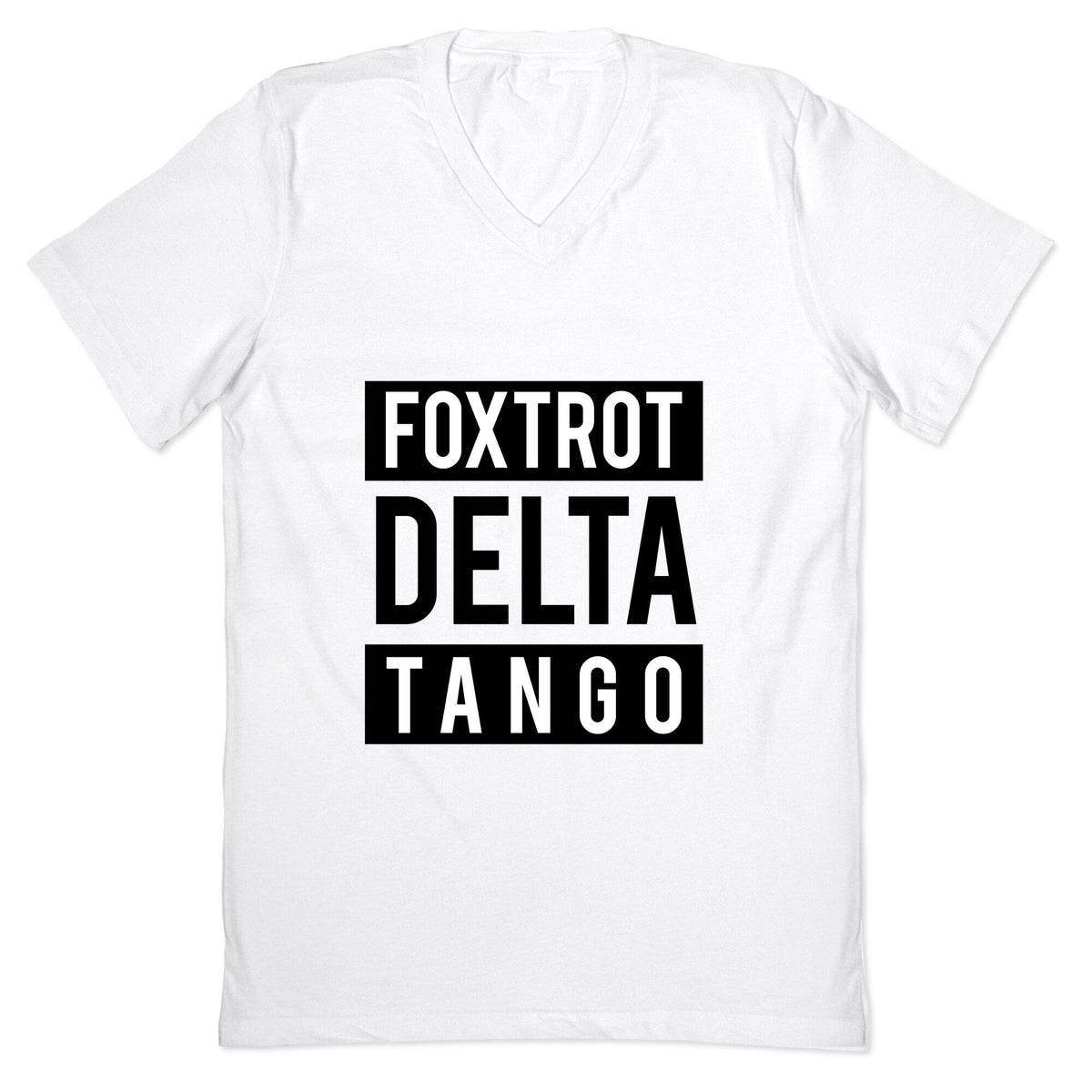 FDT Foxtrot Delta Tango V-Neck Unisex