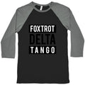 FDT Foxtrot Delta Tango Baseball Tee Unisex