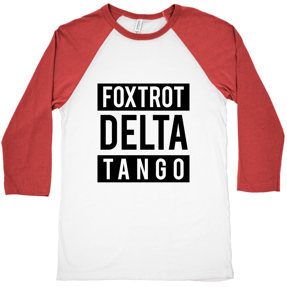 FDT Foxtrot Delta Tango Baseball Tee Unisex