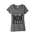 FDT Foxtrot Delta Tango Womens Triblend Tee Unisex
