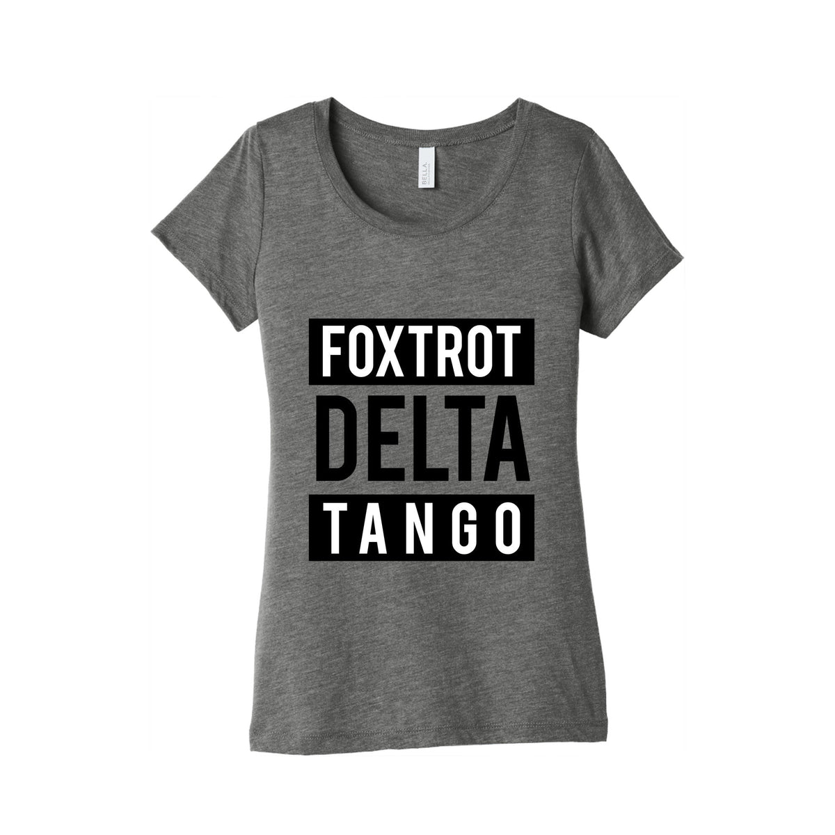 FDT Foxtrot Delta Tango Womens Triblend Tee Unisex