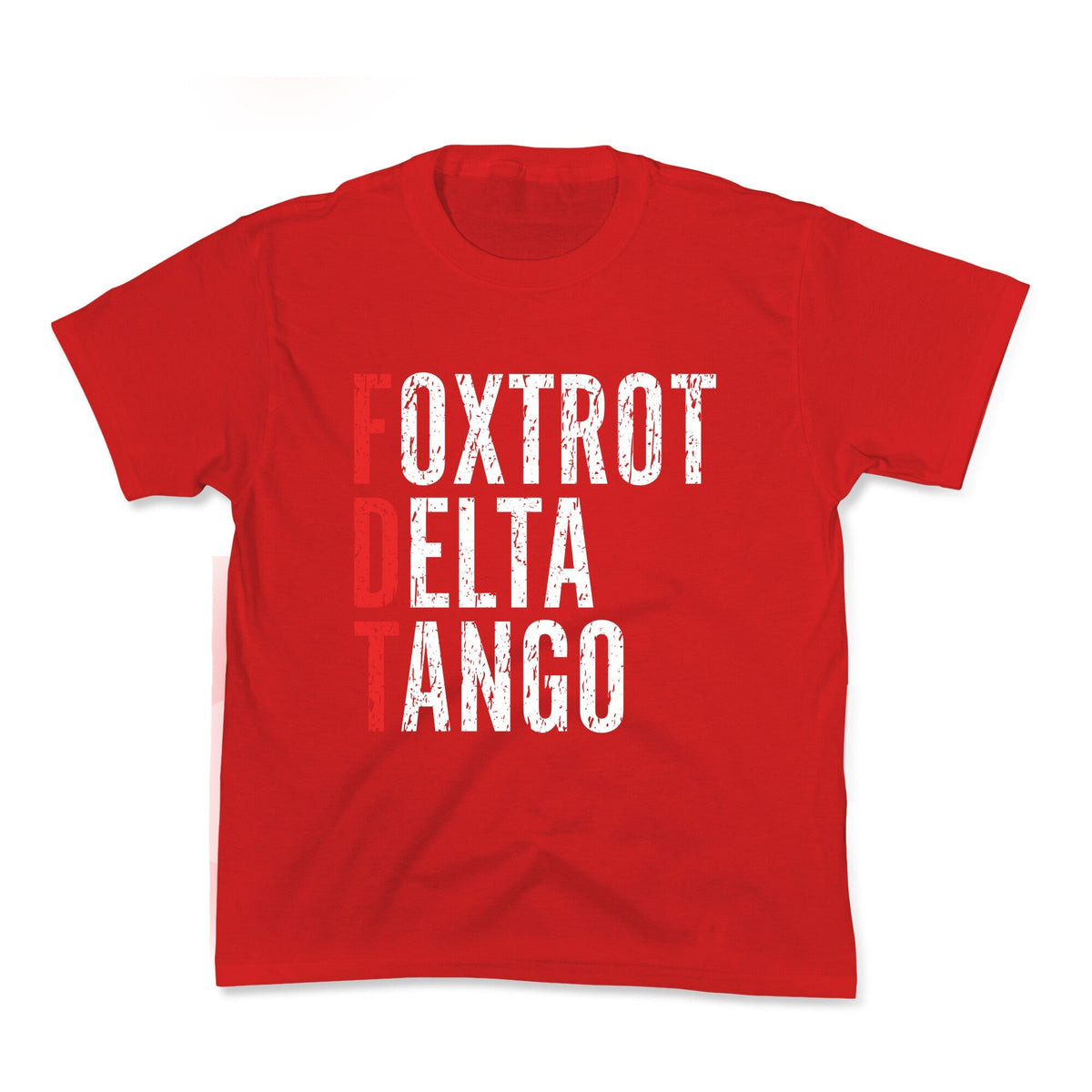 Foxtrot Delta Tango FDT Kids Tee Unisex