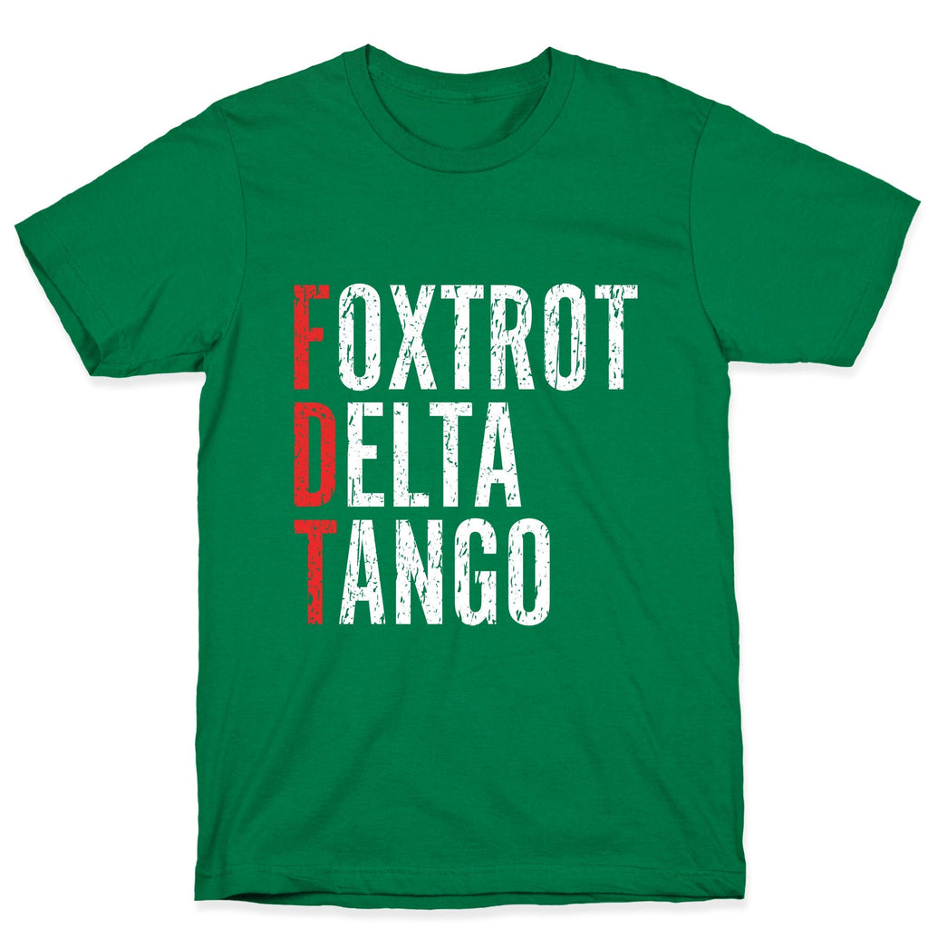 Foxtrot Delta Tango FDT Unisex