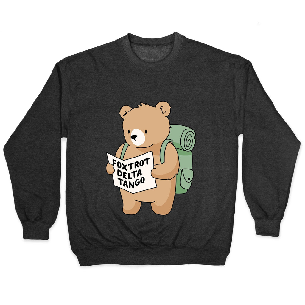 Foxtrot Delta Tango Bear Crewneck Unisex