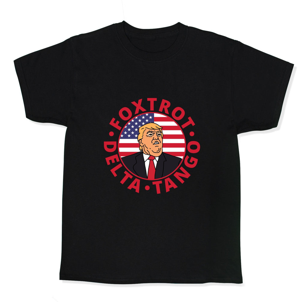Foxtrot Delta Tango Trump Kids Tee Unisex