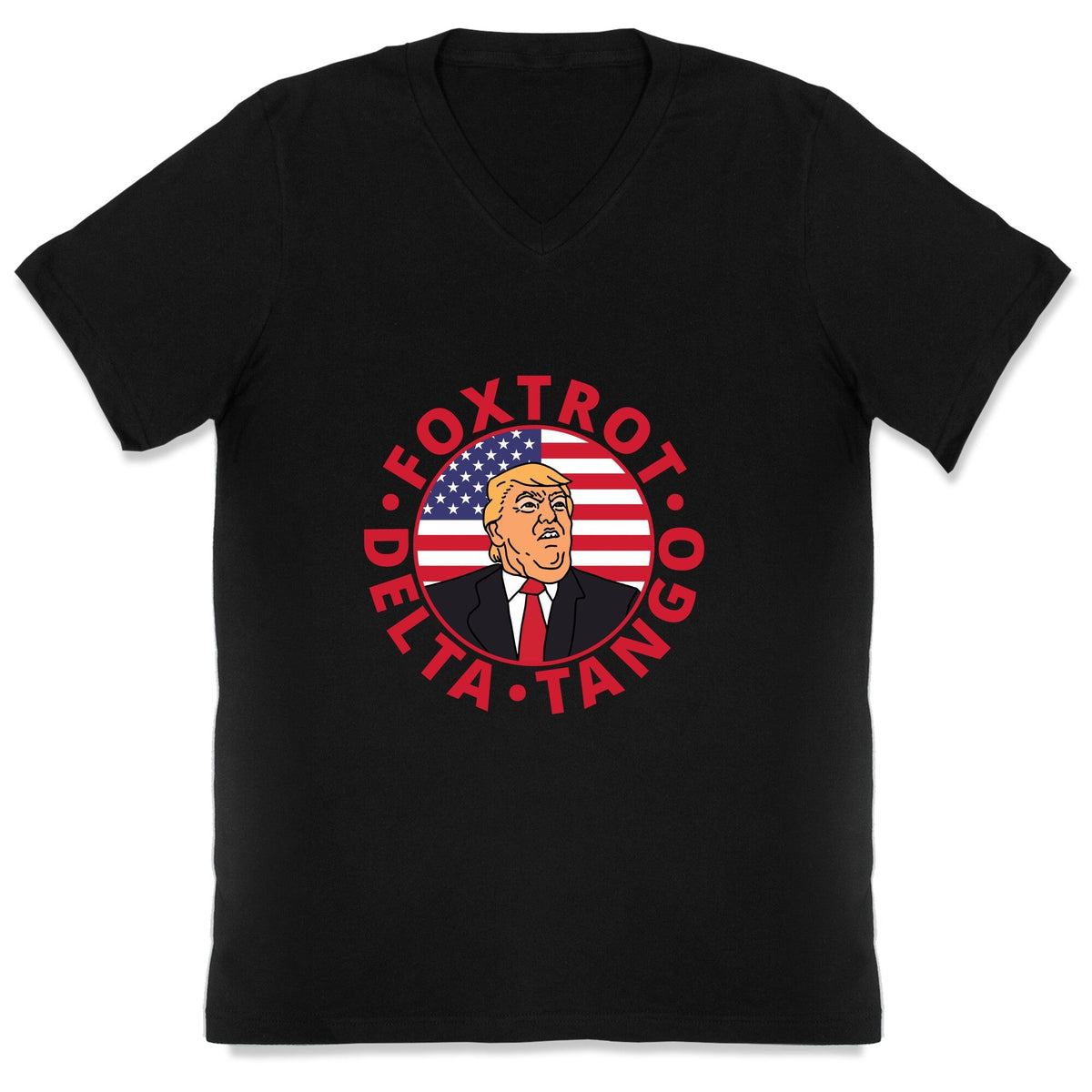 Foxtrot Delta Tango Trump V-Neck Unisex