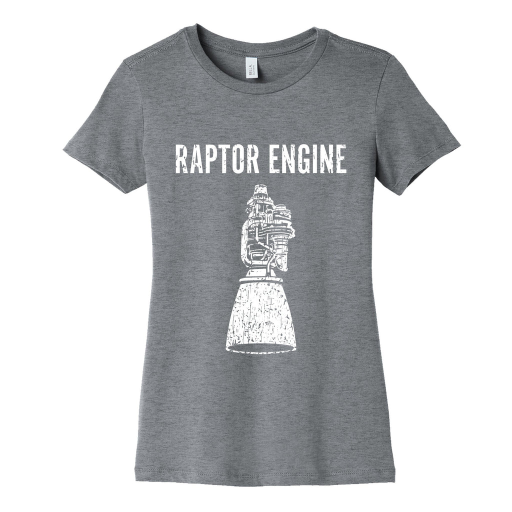 Raptor Engine Womens Cotton Tee Unisex