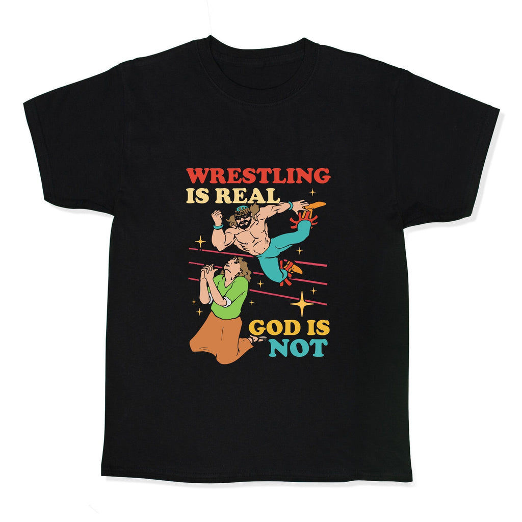 Wrestling Is Real Kids Tee Unisex