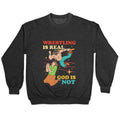 Wrestling Is Real Crewneck Unisex