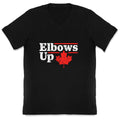 Elbows Up Canada Leaf V-Neck Unisex