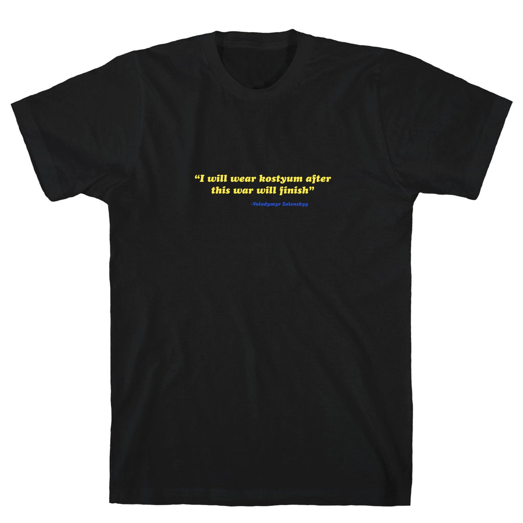 Zelensky Costume Quote Unisex
