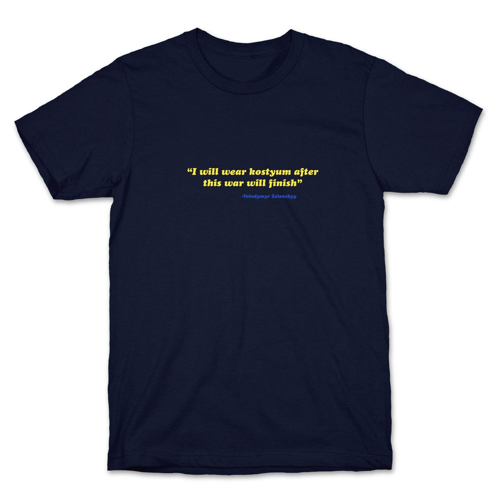 Zelensky Costume Quote Unisex