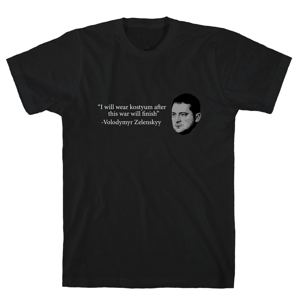 Zelensky Trump Costume Quote Unisex