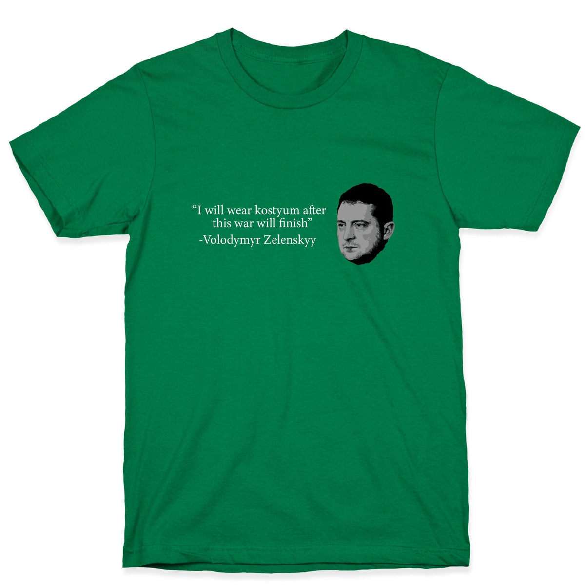 Zelensky Trump Costume Quote Unisex