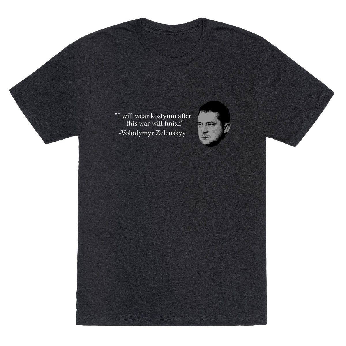 Zelensky Trump Costume Quote Unisex Triblend Tee Unisex