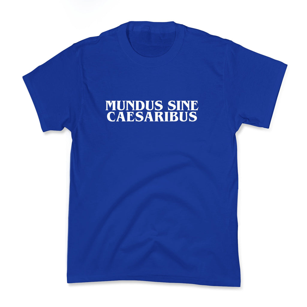 Mundus Sine Caesaribus Kids Tee Unisex