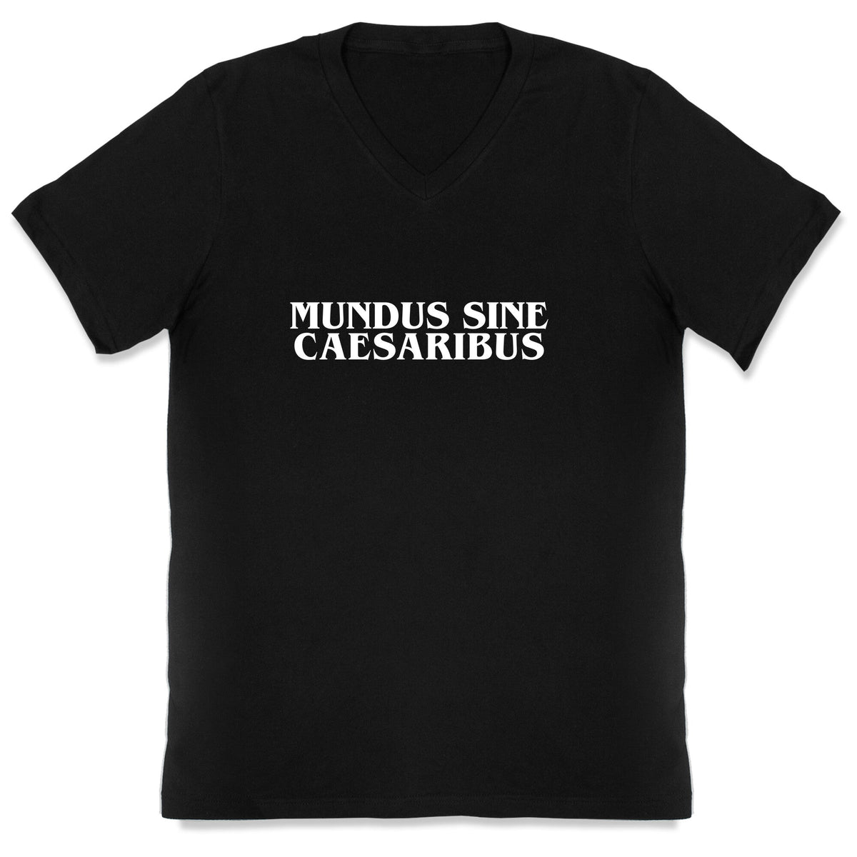 Mundus Sine Caesaribus V-Neck Unisex