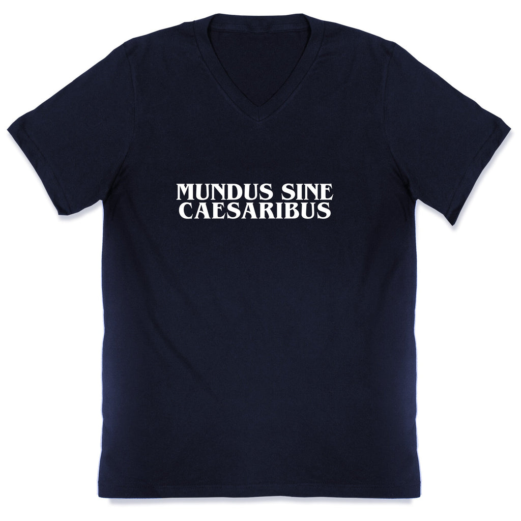 Mundus Sine Caesaribus V-Neck Unisex