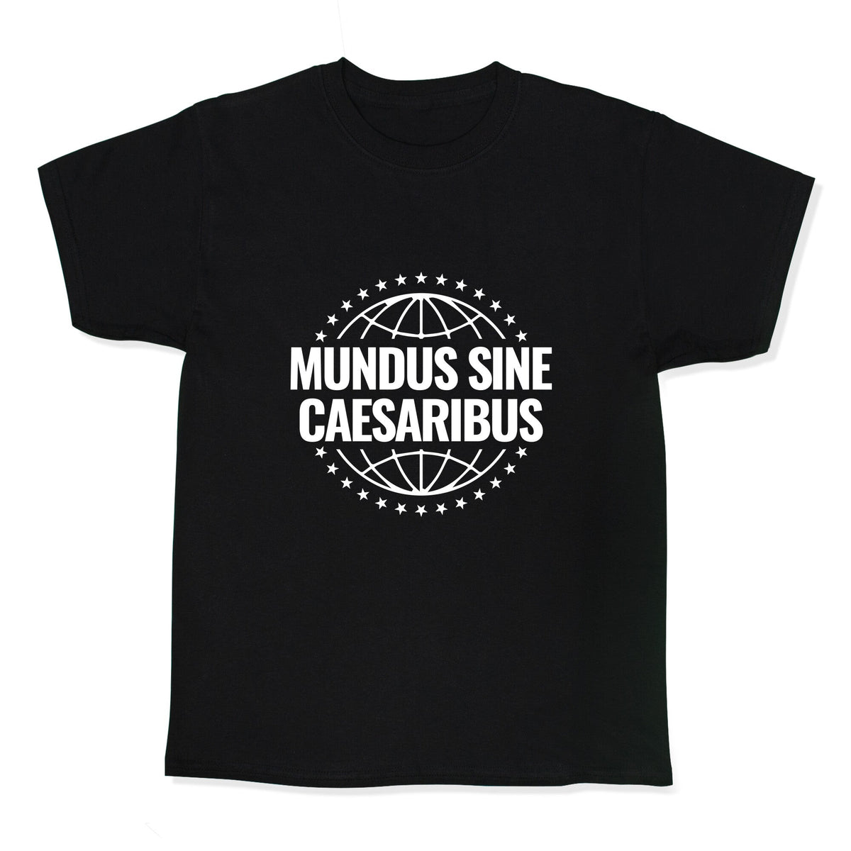 Mundus Sine Caesaribus Quote Kids Tee Unisex