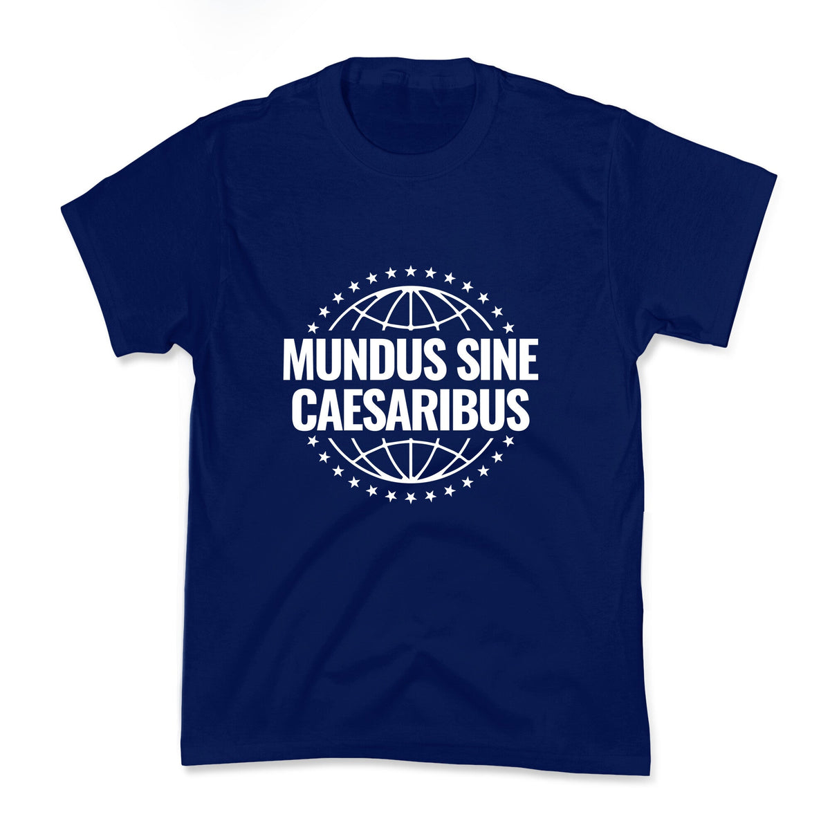 Mundus Sine Caesaribus Quote Kids Tee Unisex