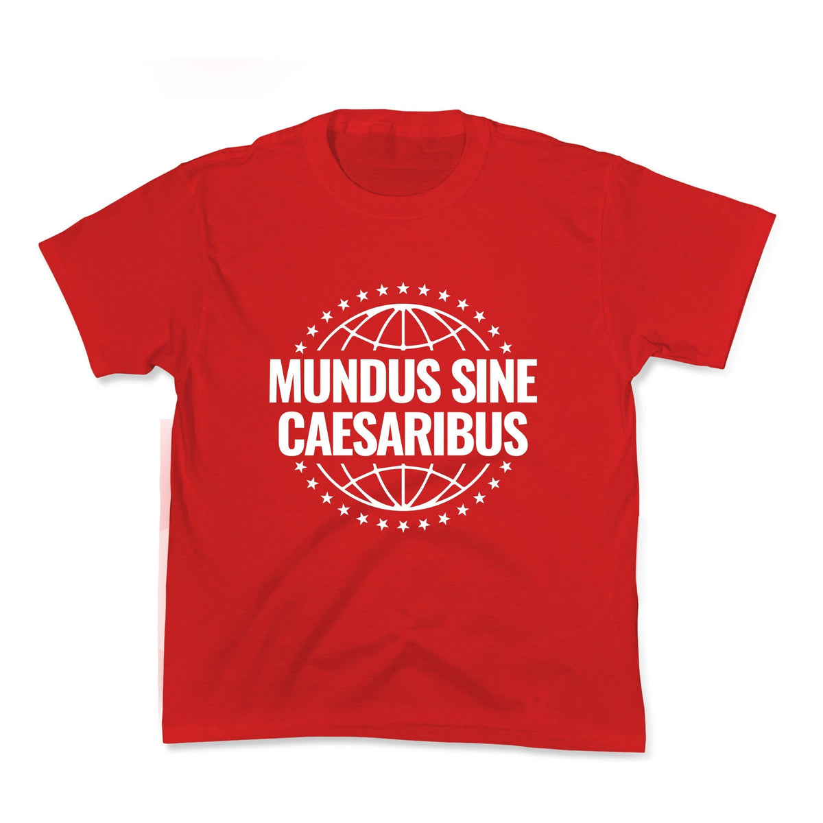 Mundus Sine Caesaribus Quote Kids Tee Unisex